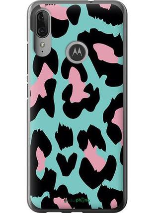 Чехол на motorola moto e6 plus пятна "4357u-1780-10746"