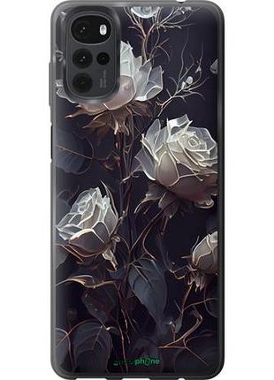 Чехол на motorola g22 розы 2 "5550u-2681-10746"