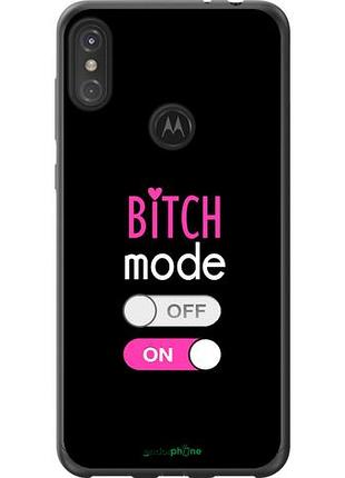 Чохол на motorola one power bitch mode "4548u-1588-10746"