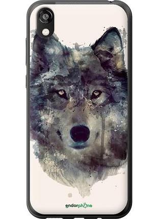 Чехол на huawei honor 8s волк-арт "4163u-1679-10746"
