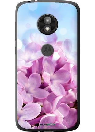 Чехол на motorola moto e5 play сирень "527u-1429-10746"