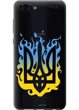 Чехол на huawei nova 2s герб v1 "5258u-1388-10746"