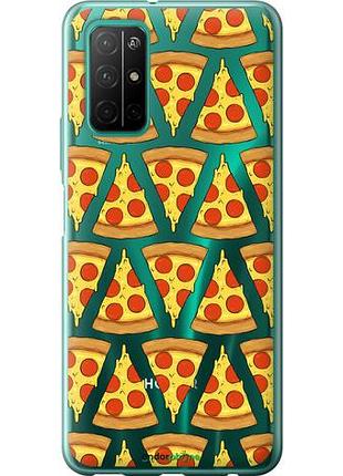 Чехол на huawei honor 30s пицца "4408u-1897-10746"