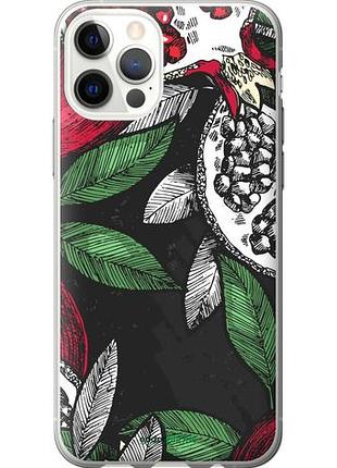 Чехол на iphone 12 гранат "4692u-2053-10746"