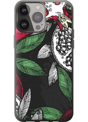 Чехол на iphone 13 pro max гранат "4692u-2371-10746"
