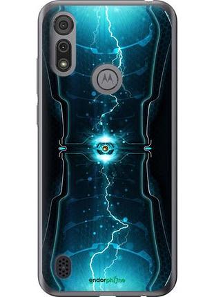 Чехол на motorola e6i молнии в цилиндре "120u-2355-10746"