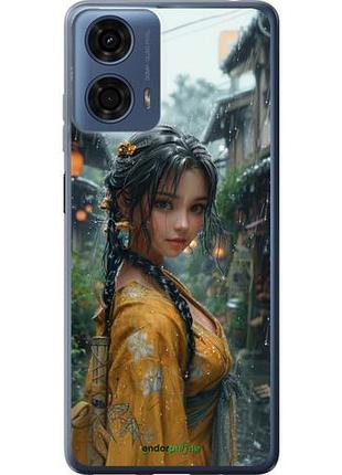 Чехол на motorola moto g24 power anime-girl "6133u-3665-10746"