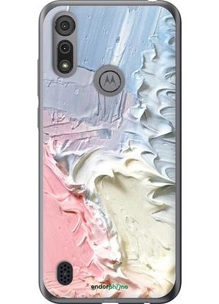 Чехол на motorola e6i пастель v1 "3981u-2355-10746"