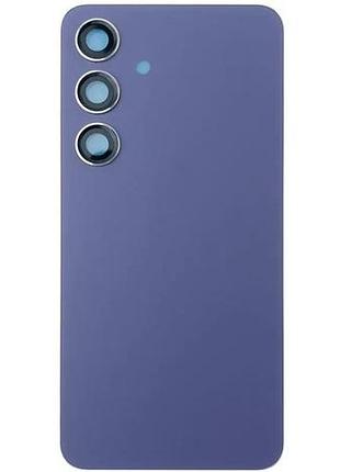 Задняя крышка samsung s921 galaxy s24, с стеклом камеры, cobalt violet