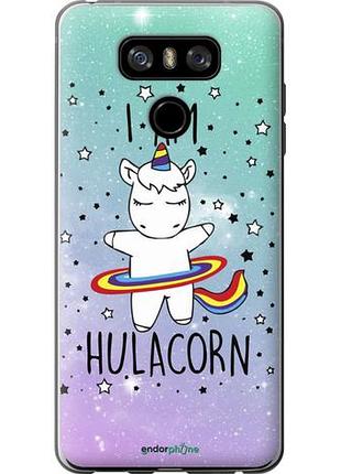 Чехол на lg g6 i'm hulacorn "3976u-836-10746"