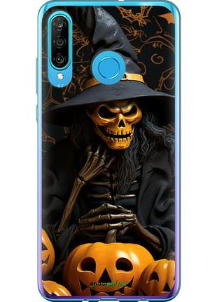 Чехол на huawei p30 lite halloween 2 "5654u-1651-10746"