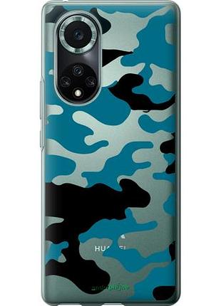 Чехол на huawei nova 9 pro камуфляж прозрачный фон "4877u-2503-10746"