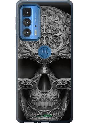 Чехол на motorola edge 20 pro skull-ornament "4101u-2662-10746"