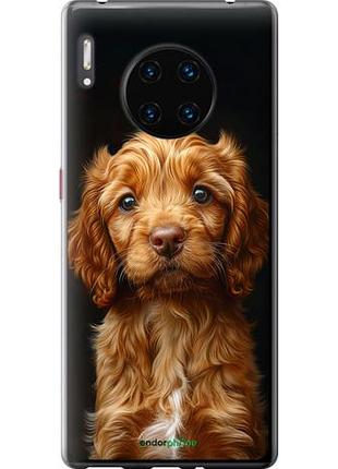 Чехол на huawei mate 30 pro cocker spaniel на черном фоне "6137u-1796-10746"
