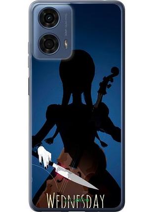 Чехол на motorola moto g24 power wednesday "5515u-3665-10746"
