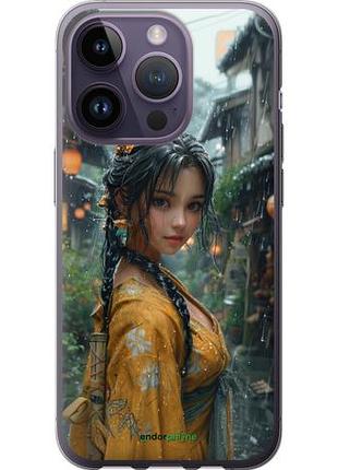 Чехол на iphone 14 pro anime-girl "6133u-2646-10746"