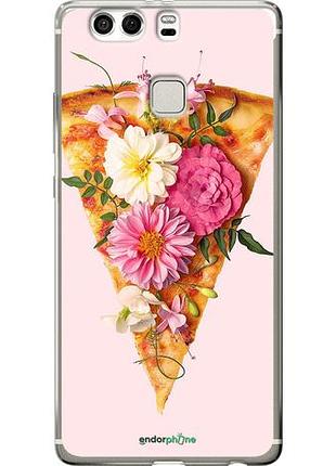 Чехол на huawei p9 plus pizza "4492u-300-10746"
