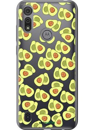 Чохол на motorola e6i веселі авокадо "4799u-2355-10746"