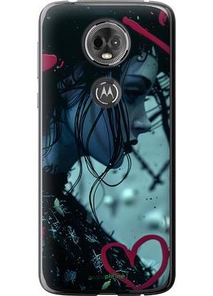 Чехол на motorola moto e5 plus xo love v2 "6057u-1412-10746"