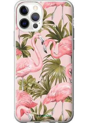 Чехол на iphone 12 pro фламинго 2 "4360u-2052-10746"