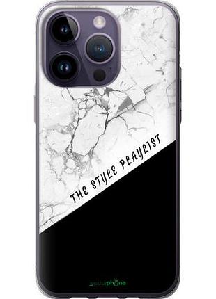 Чехол на iphone 14 pro max the style playlist "4308u-2667-10746"