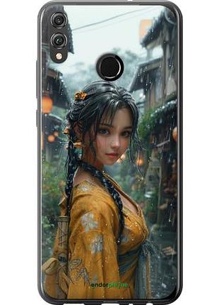 Чехол на huawei honor 8x anime-girl "6133u-1596-10746"