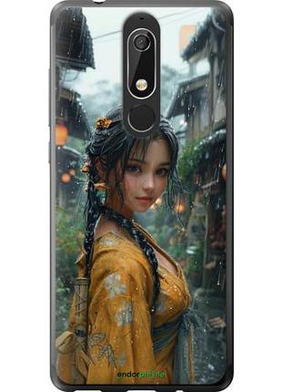 Чехол на nokia 5.1 anime-girl "6133u-1529-10746"