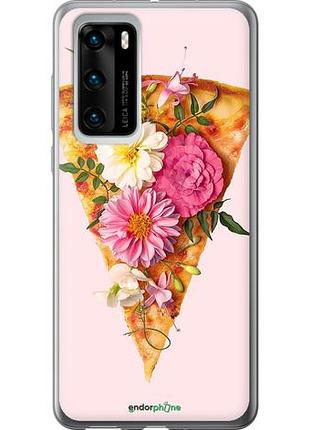 Чехол на huawei p40 pizza "4492u-1840-10746"