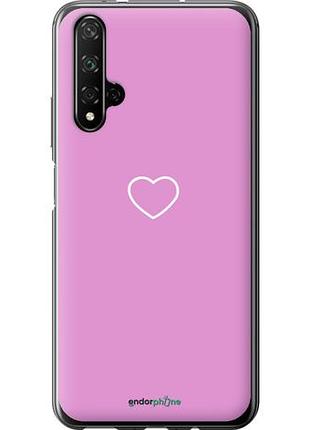 Чехол на huawei honor 20 сердце 2 "4863u-1697-10746"