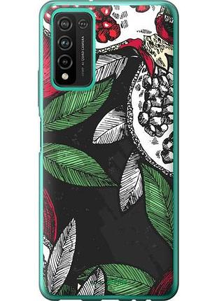 Чехол на huawei honor 10x lite гранат "4692u-2198-10746"