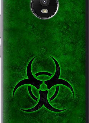 Чехол на motorola moto e4 plus biohazard 30 "4848u-1000-10746"