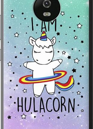 Чехол на motorola moto g5 i'm hulacorn "3976u-832-10746"