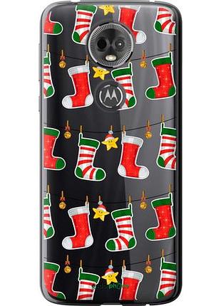 Чехол на motorola moto e5 plus новогодний 9 "4622u-1412-10746"