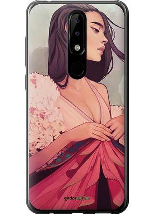 Чехол на nokia 5.1 plus kelsey beckett "4034u-1543-10746"
