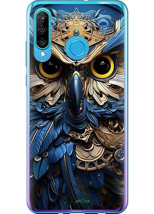 Чехол на huawei p30 lite сова v2 "5649u-1651-10746"