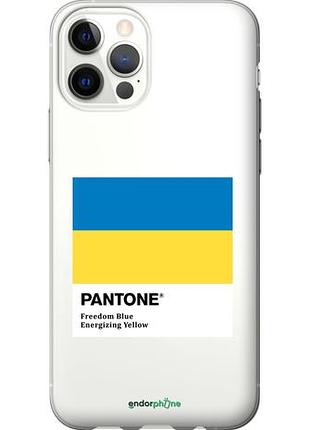 Чехол на iphone 12 pro прапор пантон "5275u-2052-10746"