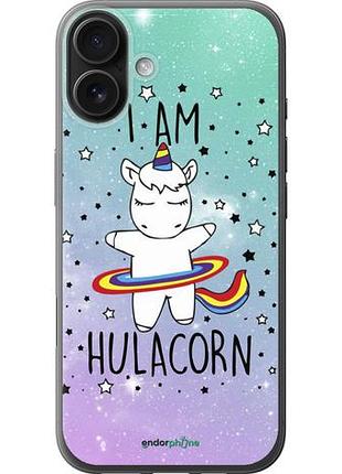 Чехол на iphone 16 plus i'm hulacorn "3976u-3714-10746"
