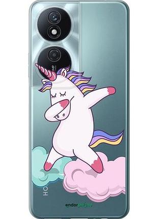 Чехол на huawei honor play 50 plus единорог "4702u-3399-10746"