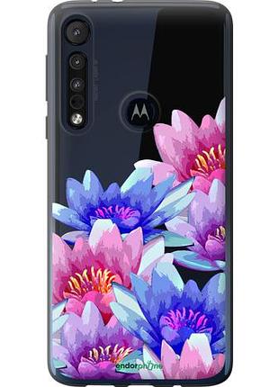 Чехол на motorola one macro лотос "4862u-1812-10746"