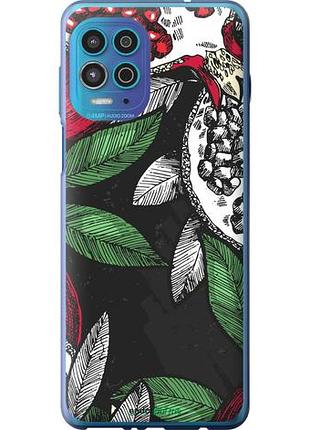 Чехол на motorola edge s гранат "4692u-2860-10746"