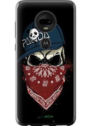 Чохол на motorola moto g7 череп у кепці "4127u-1614-10746"