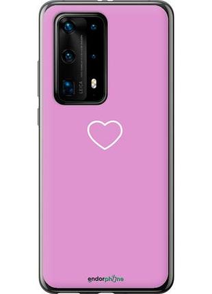 Чехол на huawei p40 pro plus сердце 2 "4863u-1917-10746"