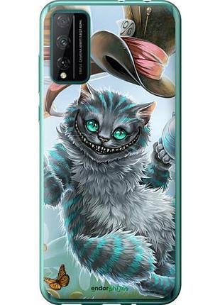 Чехол на huawei honor play 4t pro чеширский кот 2 "3993u-1914-10746"