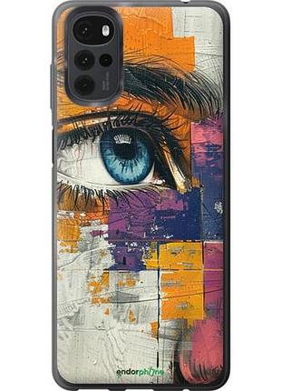 Чехол на motorola g22 цветная фреска "6032u-2681-10746"