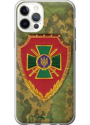 Чехол на iphone 12 пограничная служба украины "1091u-2053-10746"