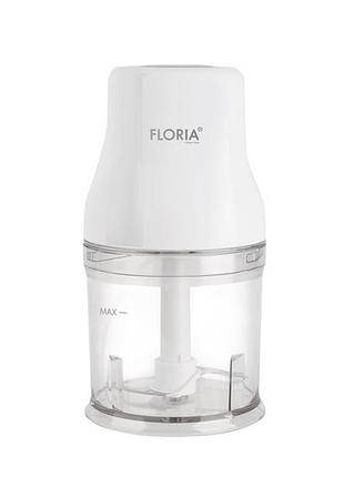 Измельчитель продуктов чопера floria 0.5 л 200 вт лезвия нержавеющая сталь