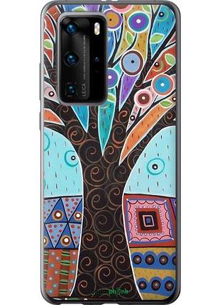 Чехол на huawei p40 pro арт-дерево "4008u-1839-10746"