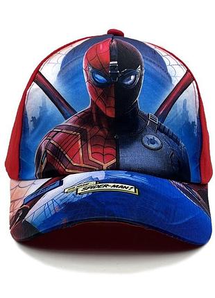 Бавовняна кепка для хлопчиків sport line з малюнком spider-man