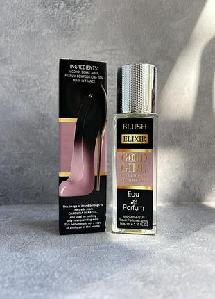 Женский тестер carolina herrera good girl blush elixir 40 мл