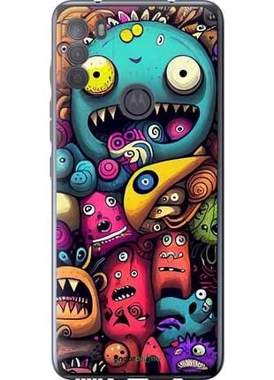 Чохол на motorola g50 cмішні монстри "5549u-2354-10746"
